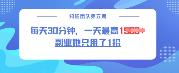 副业她只用了1招，每天30分钟，无脑二创，一天最高1.5k - 趣酷猫