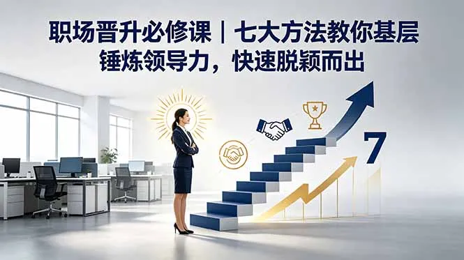 付费文章:职场晋升必修课|七大方法教你基层锤炼领导力,快速脱颖而出_趣客盟